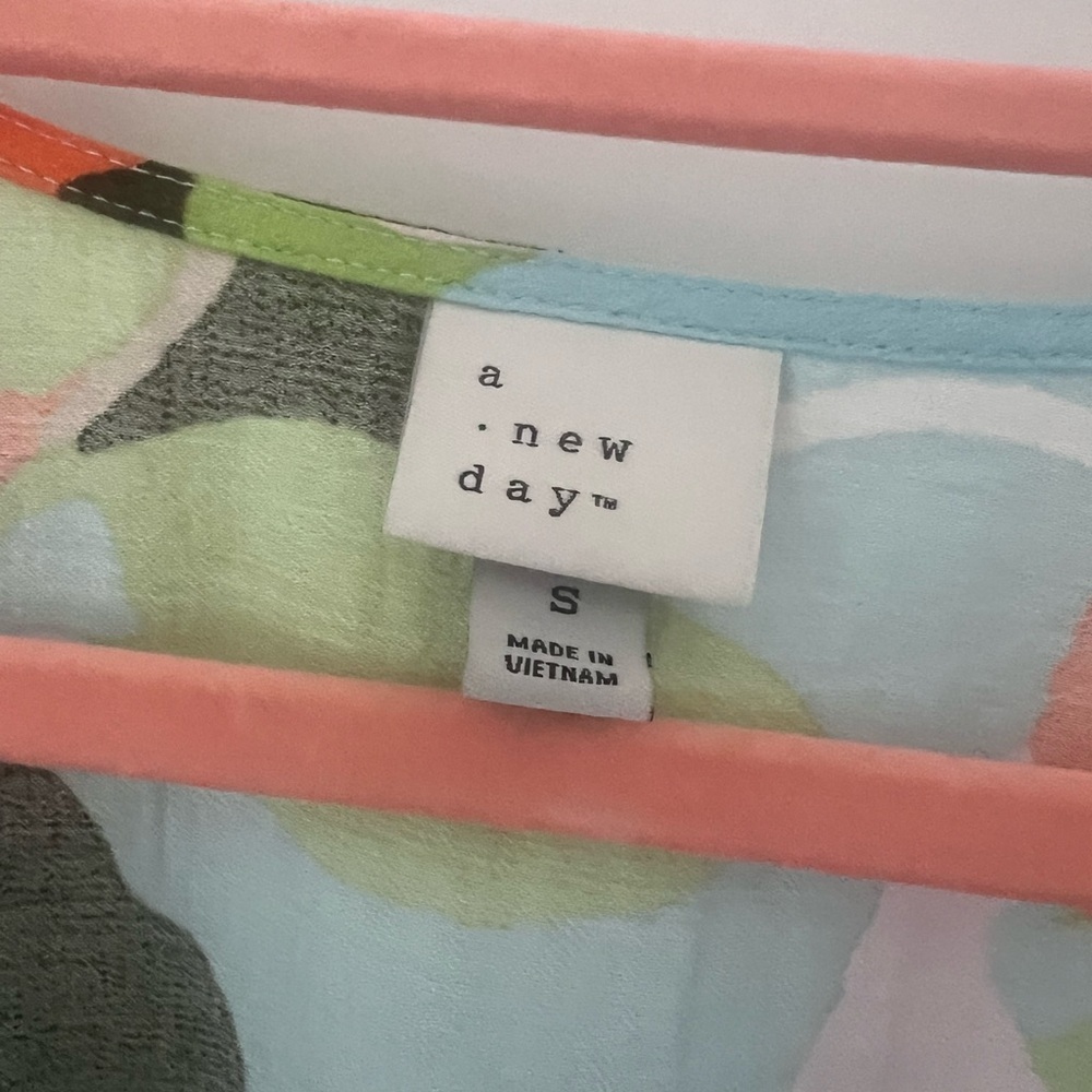 A New Day Pastel Patterned Dress - Picture 8 of 11